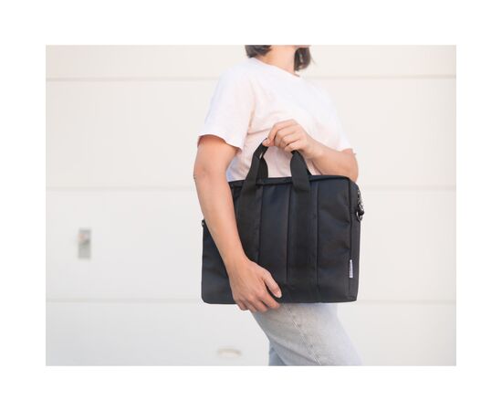 Сумка для ноутбука Vinga 14" NB124 black (NB124BK), изображение 7 Сумка для ноутбука Vinga 14" NB124 black (NB124BK), изображение 7