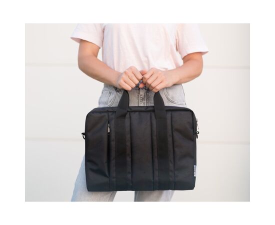 Сумка для ноутбука Vinga 14" NB124 black (NB124BK), изображение 8 Сумка для ноутбука Vinga 14" NB124 black (NB124BK), изображение 8