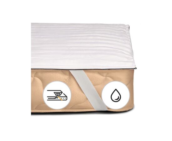 Наматрасник MirSon Royal Pearl Waterproof Cotton 2 (2200000377180), изображение 3 Наматрасник MirSon Royal Pearl Waterproof Cotton 2 (2200000377180), изображение 3