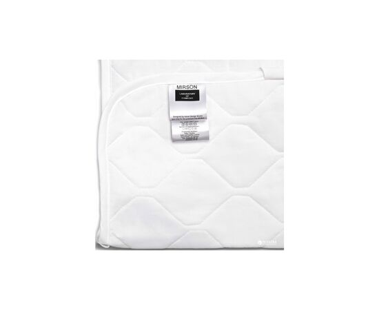Наматрацник MirSon шовковий Стандарт Silk 293 80x160 см (2200000370952), зображення 4