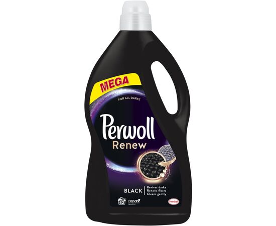 Гель для стирки Perwoll Renew Black для черных и темных вещей 3.72 л (9000101541250)