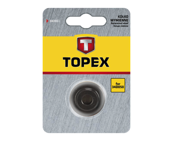 Нож сменный Topex для трубореза 34D036, 34D037 (режущими ролик) (34D053), изображение 2 Нож сменный Topex для трубореза 34D036, 34D037 (режущими ролик) (34D053), изображение 2