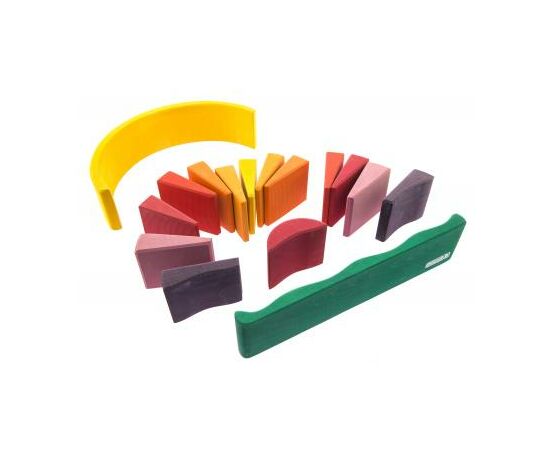 Конструктор Nic деревянный Восход желтый (NIC523320), изображение 2 Конструктор Nic деревянный Восход желтый (NIC523320), изображение 2