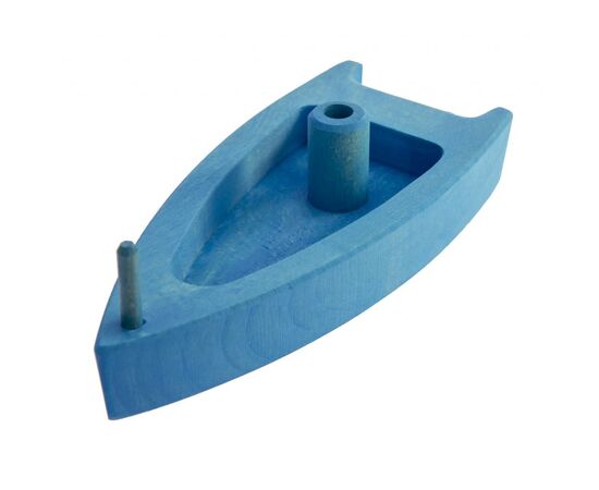 Машина Nic Шлюпка дерев'яна синя (NIC526461), зображення 3 Машина Nic Шлюпка дерев'яна синя (NIC526461), зображення 3