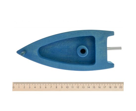 Машина Nic Шлюпка дерев'яна синя (NIC526461), зображення 5 Машина Nic Шлюпка дерев'яна синя (NIC526461), зображення 5