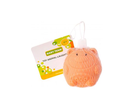 Игрушка для ванной Baby Team Зверушка со звуком Бежевая (8745_бежевая_зверушка), изображение 3 Игрушка для ванной Baby Team Зверушка со звуком Бежевая (8745_бежевая_зверушка), изображение 3