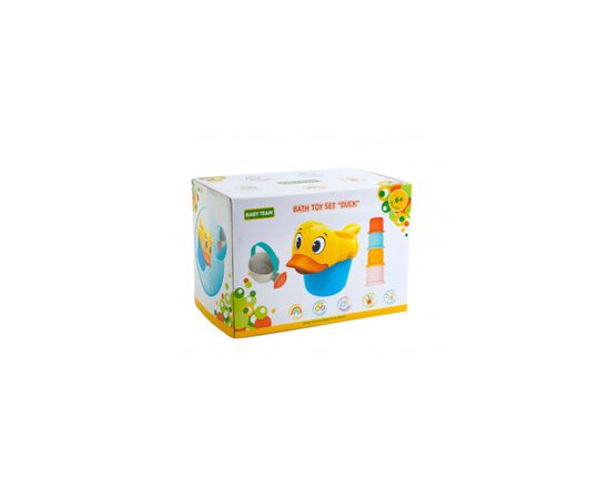 Игрушка для ванной Baby Team Уточка (9026), изображение 3 Игрушка для ванной Baby Team Уточка (9026), изображение 3