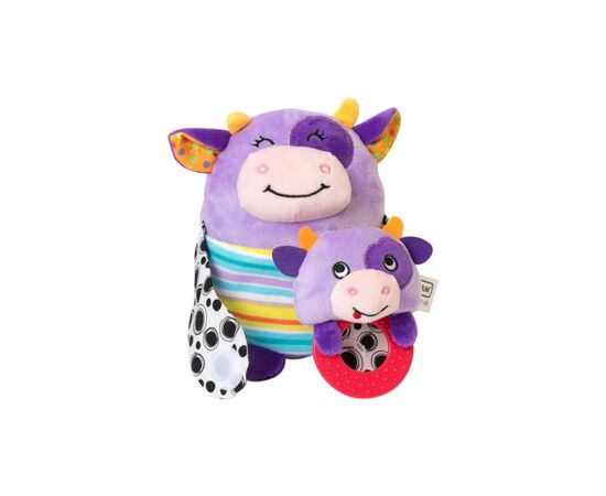 Брязкальце Baby Team Мама з малюком Корівка (8536_Корівка), зображення 3 Брязкальце Baby Team Мама з малюком Корівка (8536_Корівка), зображення 3