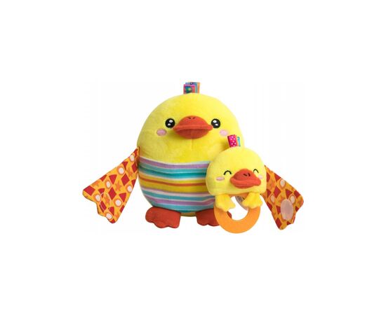 Брязкальце Baby Team Мама з малюком Курча (8536_Курча), зображення 2 Брязкальце Baby Team Мама з малюком Курча (8536_Курча), зображення 2