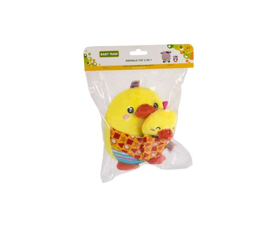 Брязкальце Baby Team Мама з малюком Курча (8536_Курча), зображення 5 Брязкальце Baby Team Мама з малюком Курча (8536_Курча), зображення 5