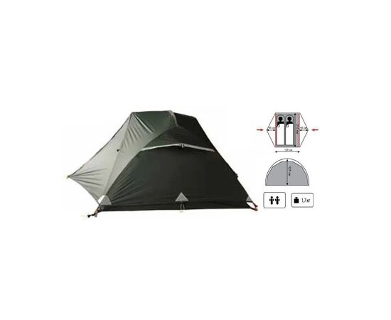 Палатка Tramp Cloud 2 Si Red (TRT-092-red), изображение 7 Палатка Tramp Cloud 2 Si Red (TRT-092-red), изображение 7