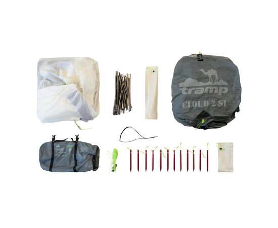 Палатка Tramp Cloud 2 Si Red (TRT-092-red), изображение 8 Палатка Tramp Cloud 2 Si Red (TRT-092-red), изображение 8