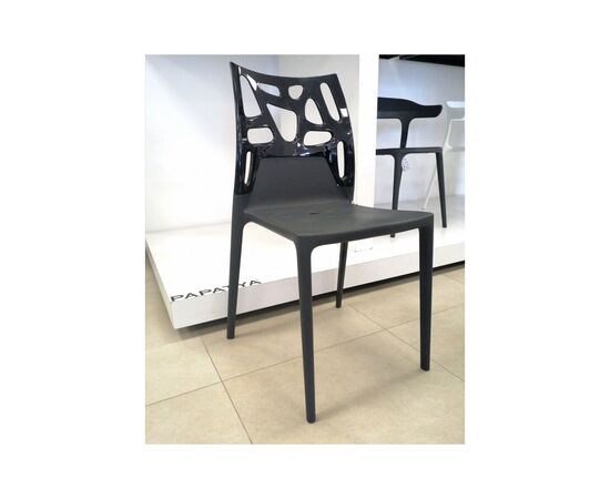 Кухонный стул PAPATYA ego-rock, сиденья и ножки белые, верх сплошно-белый (2270), изображение 2