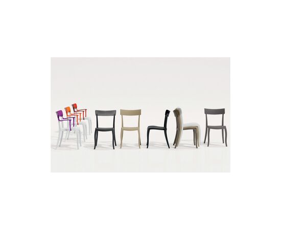 Кухонный стул PAPATYA hera-s сиденье беж, верх прозрачно-чистый (2239), изображение 3 Кухонный стул PAPATYA hera-s сиденье беж, верх прозрачно-чистый (2239), изображение 3