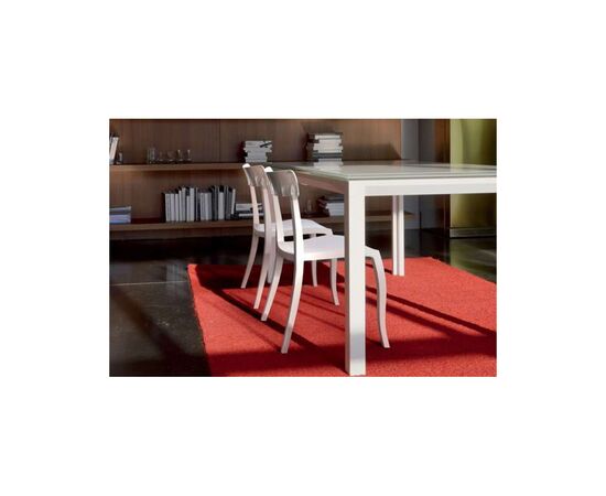 Кухонный стул PAPATYA hera-s сиденье беж, верх прозрачно-чистый (2239), изображение 5 Кухонный стул PAPATYA hera-s сиденье беж, верх прозрачно-чистый (2239), изображение 5