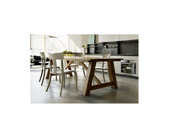 Кухонный стул PAPATYA toro-s серо-коричневый (2200), изображение 3