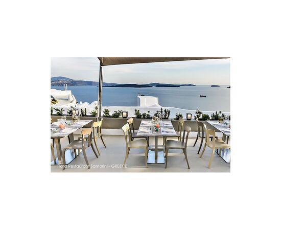 Кухонный стул PAPATYA toro-s серо-коричневый (2200), изображение 5