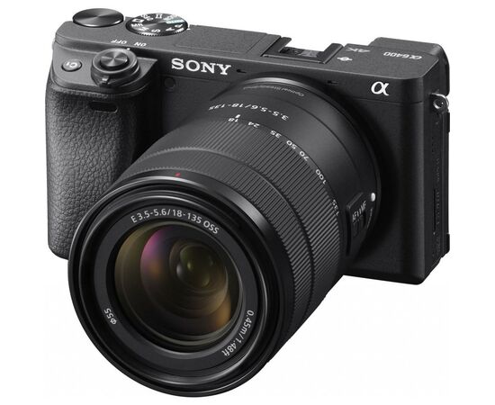 Цифровой фотоаппарат Sony Alpha 6400 kit 18-135 Black (ILCE6400MB.CEC)