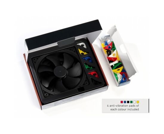 Кулер для корпуса Noctua NF-A14PWM CHROMAX.BLACK.SWAP, изображение 2 Кулер для корпуса Noctua NF-A14PWM CHROMAX.BLACK.SWAP, изображение 2