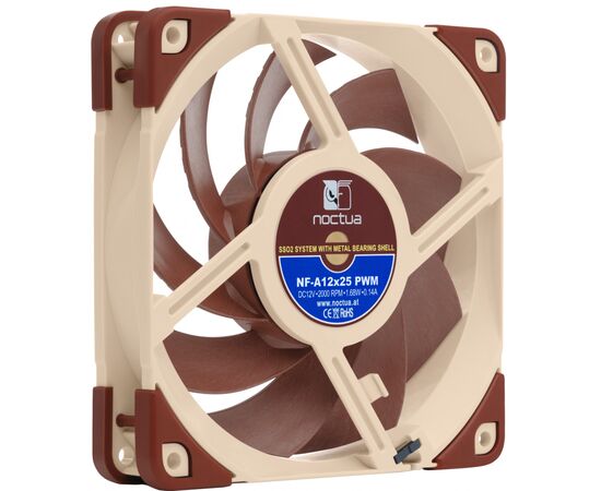 Кулер для корпуса Noctua NF-A12x25 PWM, изображение 2 Кулер для корпуса Noctua NF-A12x25 PWM, изображение 2