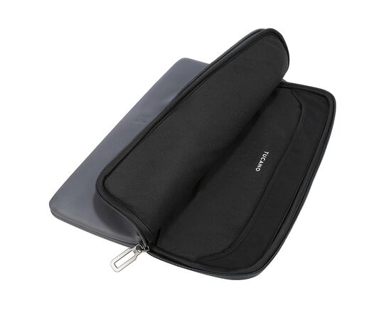 Чехол для ноутбука Tucano 16" Today Sleeve Gray (BFTO1516-G), изображение 4 Чехол для ноутбука Tucano 16" Today Sleeve Gray (BFTO1516-G), изображение 4