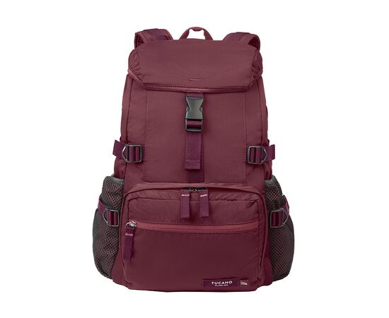 Рюкзак для ноутбука Tucano 14" Desert, burgundy (BKDES1314-BX), изображение 2
