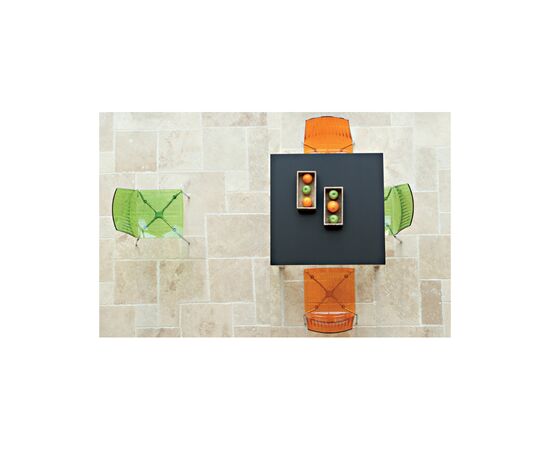 Кухонный стул PAPATYA x-treme-s, сиденье матовый красный кирпич, ножки хром (2649), изображение 4 Кухонный стул PAPATYA x-treme-s, сиденье матовый красный кирпич, ножки хром (2649), изображение 4