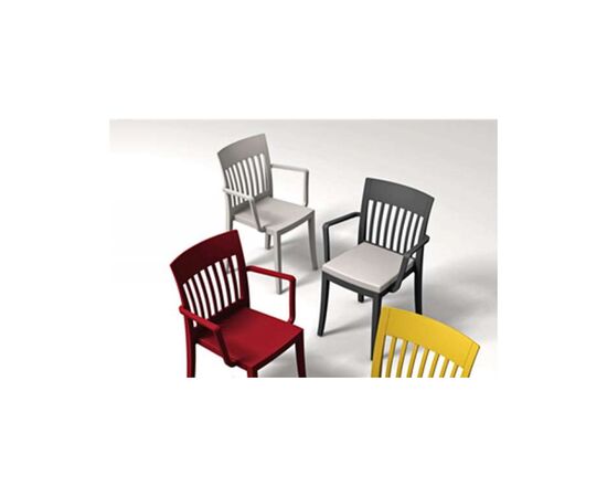 Кухонний стілець PAPATYA eden-k світло-сіре, колір 17 (2298), зображення 3 Кухонний стілець PAPATYA eden-k світло-сіре, колір 17 (2298), зображення 3