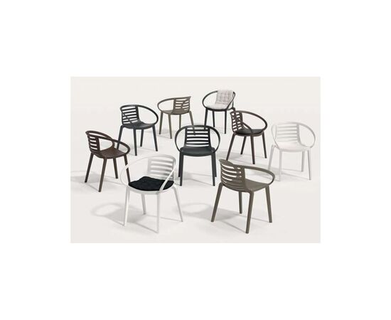 Кухонний стілець PAPATYA mambo, сіро-коричневе (2329), зображення 9