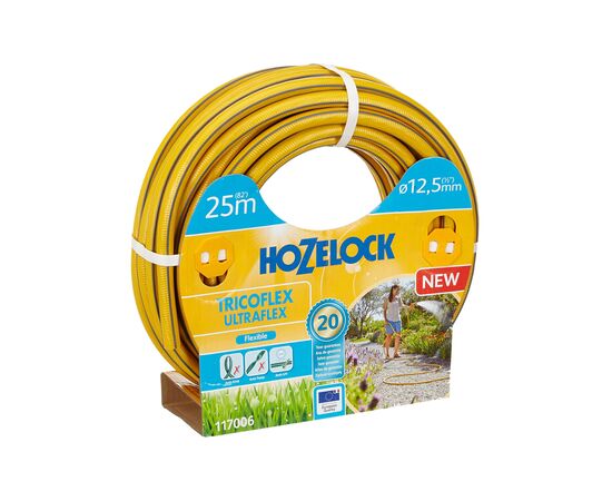Поливочный шланг HoZelock d12,5мм 25м Tricoflex Ultraflex 117006 (7055)