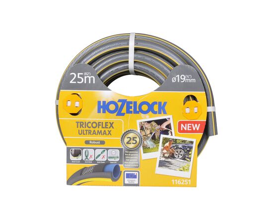 Шланг для поливу HoZelock d19мм 25м Tricoflex Ultraмax 116251 (7058)