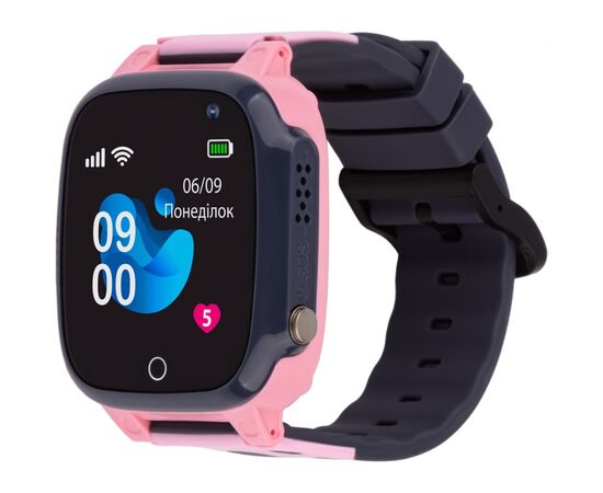 Смарт-годинник Amigo GO008 MILKY GPS WIFI Pink (873293)