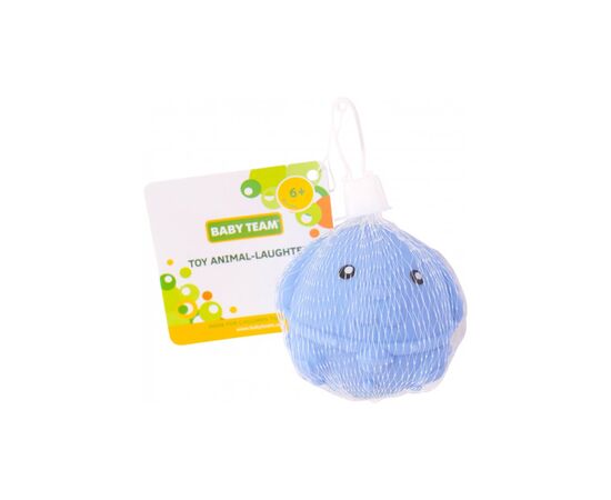 Игрушка для ванной Baby Team Зверушка со звуком Голубая (8745_голубая зверушка), изображение 2 Игрушка для ванной Baby Team Зверушка со звуком Голубая (8745_голубая зверушка), изображение 2
