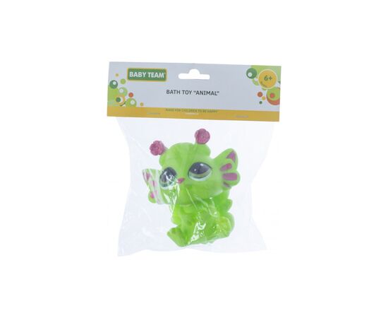 Игрушка для ванной Baby Team Эльфик Зеленый (9020_эльфик_зеленый), изображение 4 Игрушка для ванной Baby Team Эльфик Зеленый (9020_эльфик_зеленый), изображение 4
