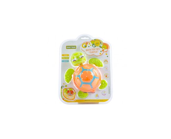 Игрушка для ванной Baby Team Черепашка (9028), изображение 2 Игрушка для ванной Baby Team Черепашка (9028), изображение 2