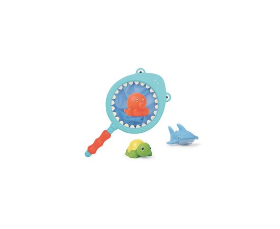 Игрушка для ванной Baby Team сачок с игрушками (9027), изображение 2 Игрушка для ванной Baby Team сачок с игрушками (9027), изображение 2