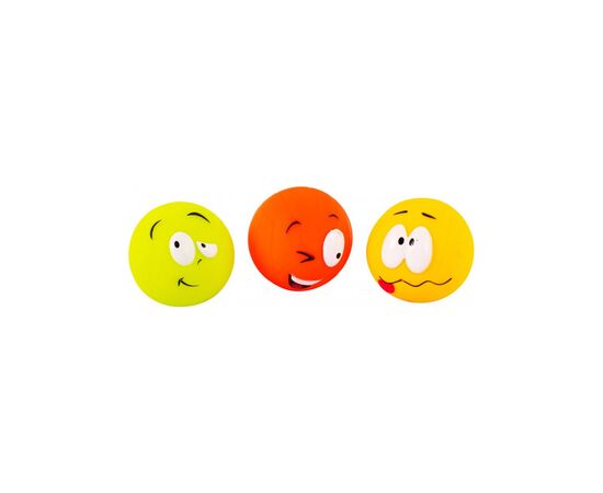 Игрушка для ванной Baby Team Смайлики 3 шт (9023_набор_светлый), изображение 2 Игрушка для ванной Baby Team Смайлики 3 шт (9023_набор_светлый), изображение 2