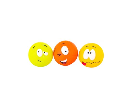 Игрушка для ванной Baby Team Смайлики 3 шт (9023_набор_светлый)