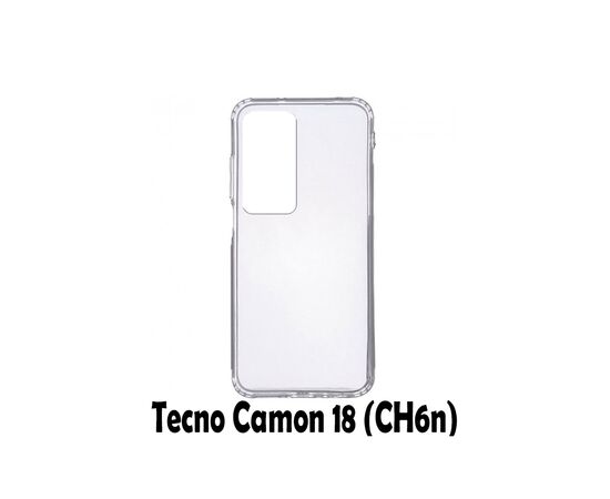 Чохол до моб. телефона BeCover Tecno Camon 18 (CH6n) Transparancy (707629)