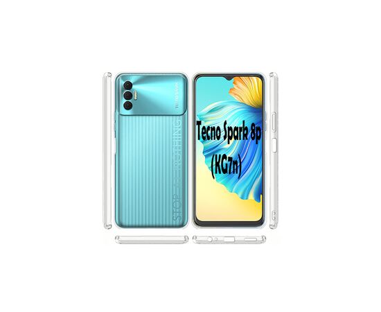 Чохол до моб. телефона BeCover Tecno Spark 8p (KG7n) Transparancy (707628)