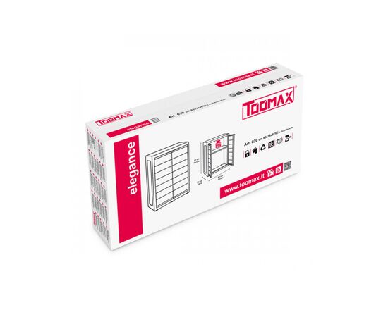 Шкаф хозяйственный Toomax ELEGANCE S низкий 65x38x87h черный (5662), изображение 4