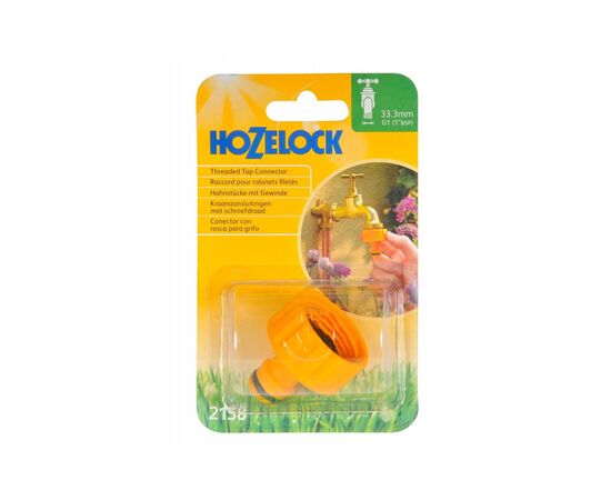 Конектор для шланга HoZelock для крана з зовнішньою різьбою 1" (7066), зображення 2 Конектор для шланга HoZelock для крана з зовнішньою різьбою 1" (7066), зображення 2