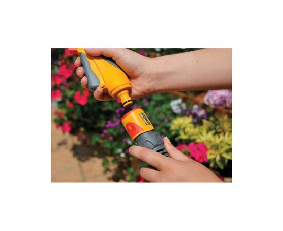 Коннектор для шланга HoZelock d15-19мм Аквастоп Plus (7074), изображение 4 Коннектор для шланга HoZelock d15-19мм Аквастоп Plus (7074), изображение 4