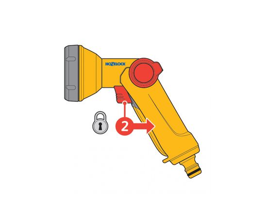 Пистолет для полива HoZelock Rose Spray (7077), изображение 8 Пистолет для полива HoZelock Rose Spray (7077), изображение 8