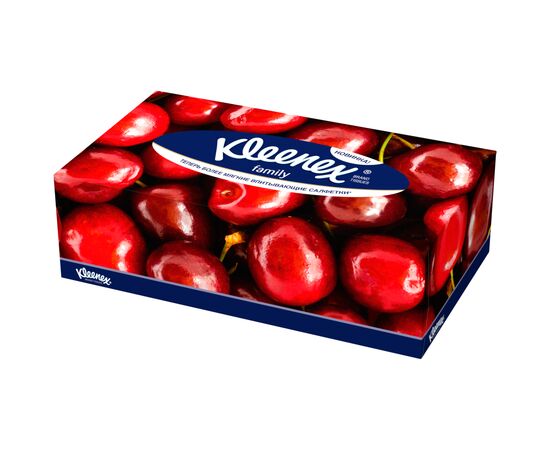 Салфетки косметические Kleenex Family двухслойные в коробке 150 шт. (5029053542805)