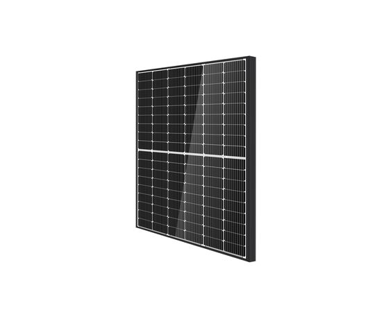 Солнечная панель Leapton Solar LP182x182-M-54-MH-410W, Mono, MBB, Halfcell, Black frame (LP182M54-MH-410W/BF), изображение 2 Солнечная панель Leapton Solar LP182x182-M-54-MH-410W, Mono, MBB, Halfcell, Black frame (LP182M54-MH-410W/BF), изображение 2