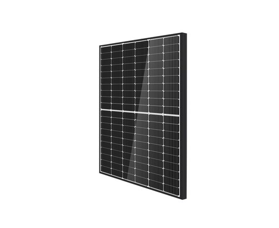 Солнечная панель Leapton Solar LP182x182-M-60-MH-460W, Mono, MBB, Halfcell, Black frame (LP182M60-MH-460W/BF), изображение 2 Солнечная панель Leapton Solar LP182x182-M-60-MH-460W, Mono, MBB, Halfcell, Black frame (LP182M60-MH-460W/BF), изображение 2
