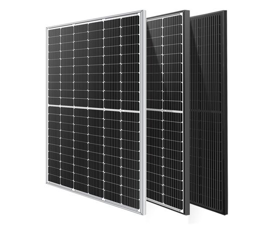 Солнечная панель Leapton Solar LP182x182-M-60-MH-460W, Mono, MBB, Halfcell, Black frame (LP182M60-MH-460W/BF), изображение 4 Солнечная панель Leapton Solar LP182x182-M-60-MH-460W, Mono, MBB, Halfcell, Black frame (LP182M60-MH-460W/BF), изображение 4