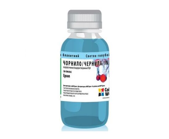 Чернила ColorWay Epson SP R270/290 RX500 TX650Ph. Cyan (CW-EW650LC1)