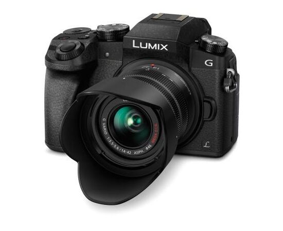 Цифровой фотоаппарат Panasonic DMC-G7 Kit 14-42mm Black (DMC-G7KEE-K), изображение 3 Цифровой фотоаппарат Panasonic DMC-G7 Kit 14-42mm Black (DMC-G7KEE-K), изображение 3